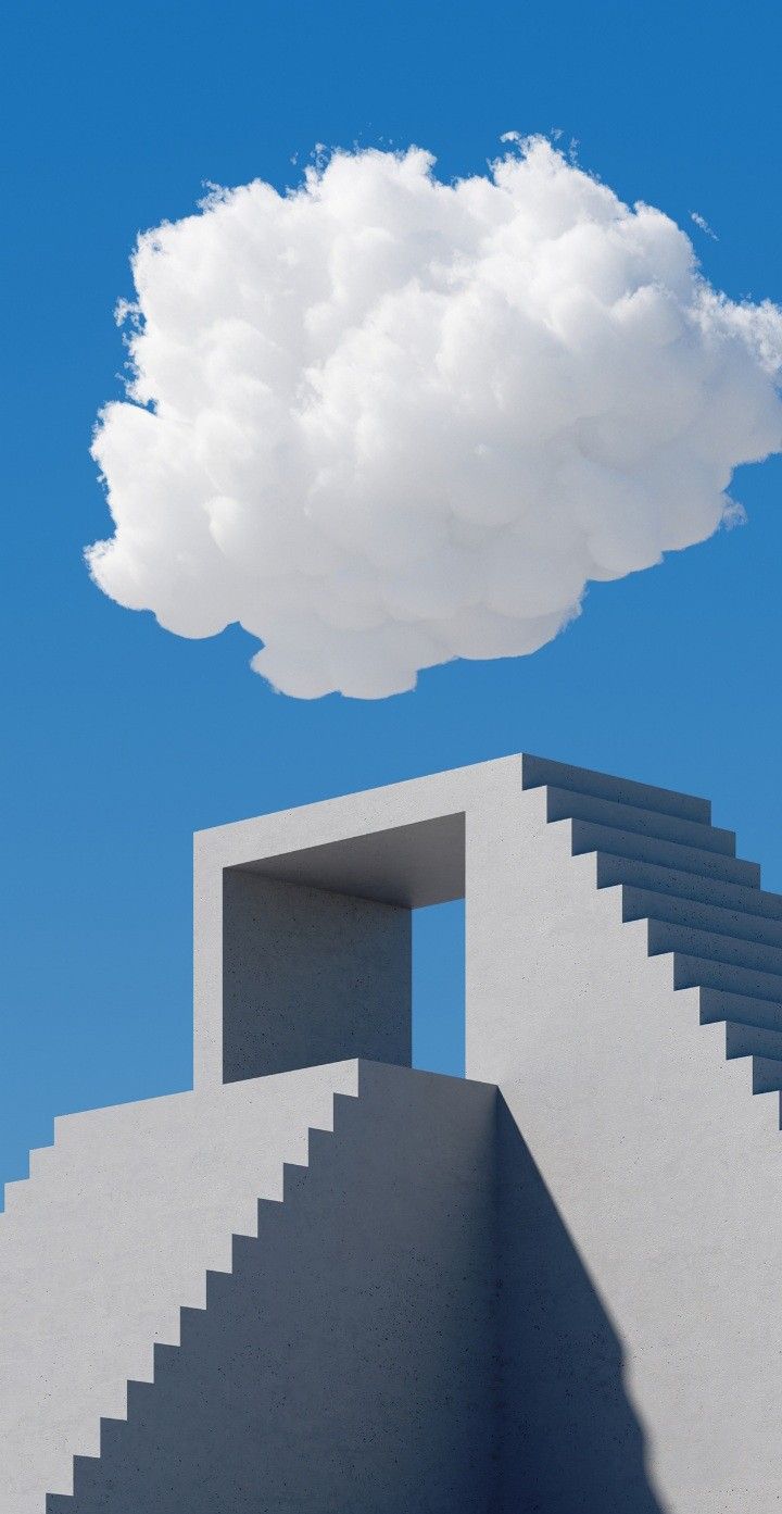 Cloud Above the Stairs