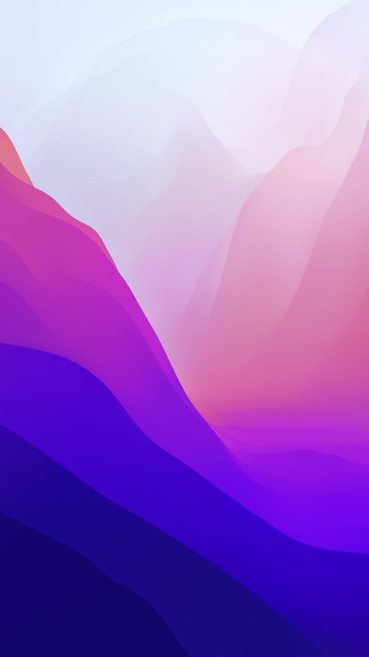 Pink and Indigo Mountains