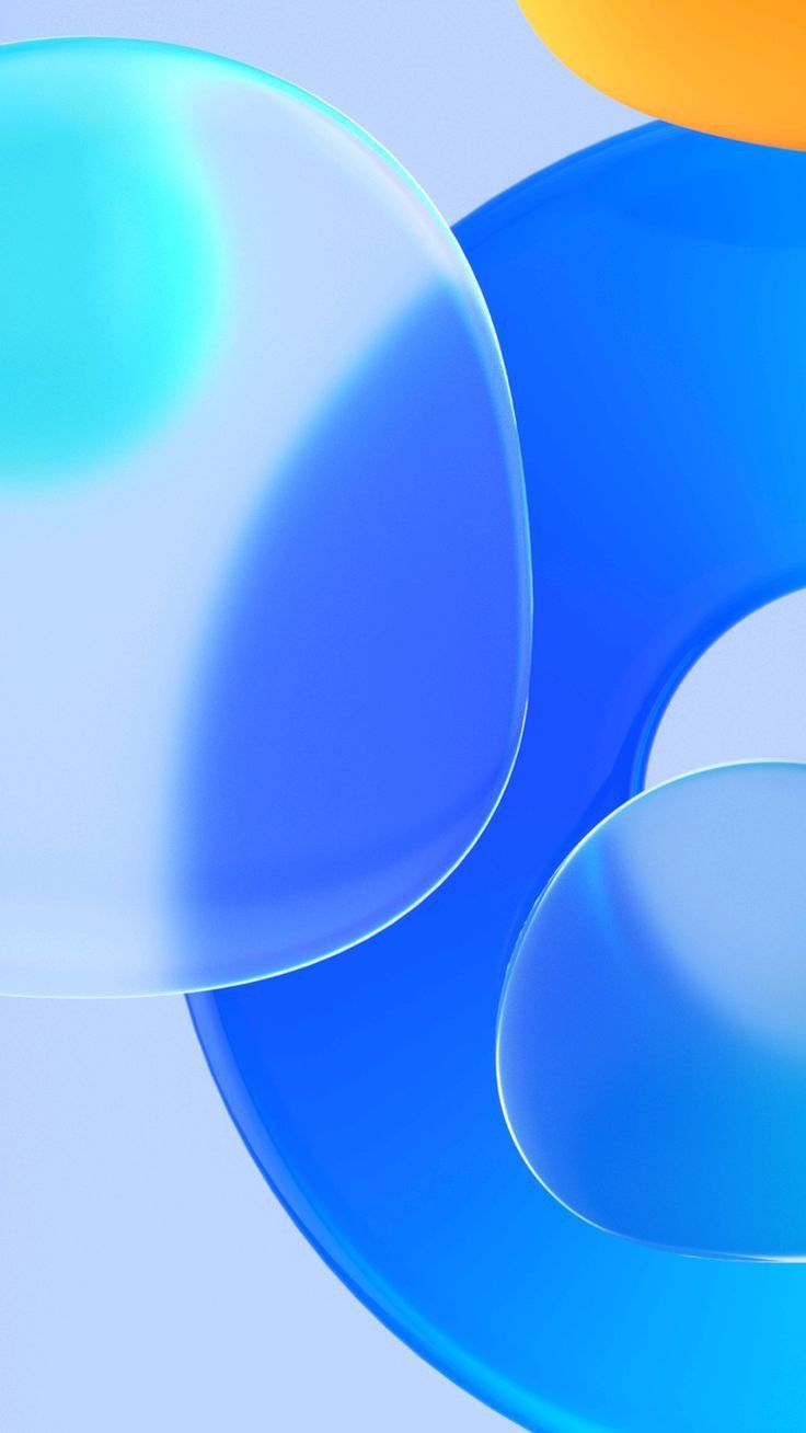Glossy Blue Bubbles