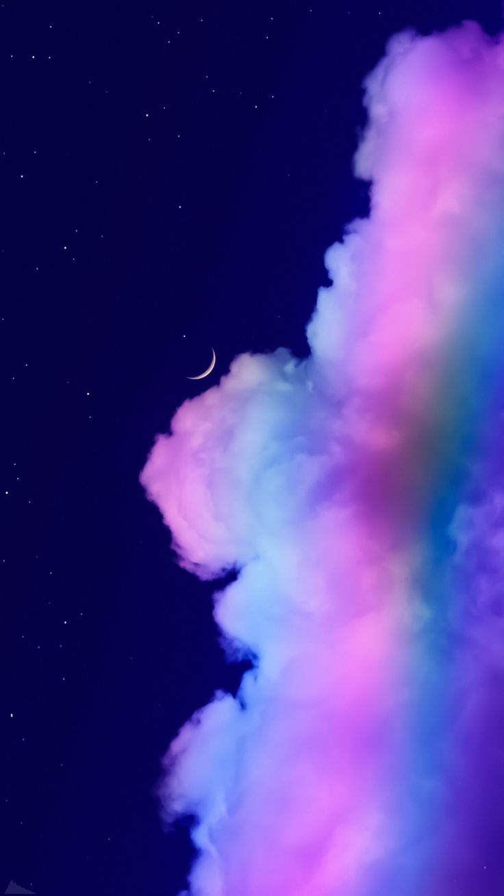 Glowing Night Clouds