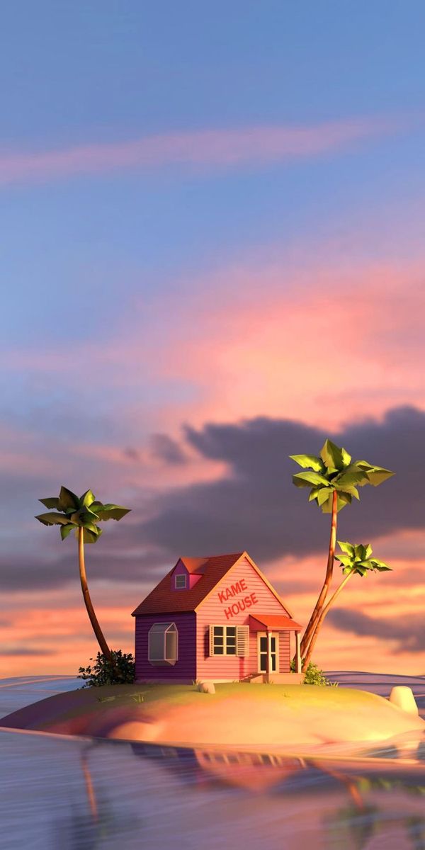 Island Cottage Sunset
