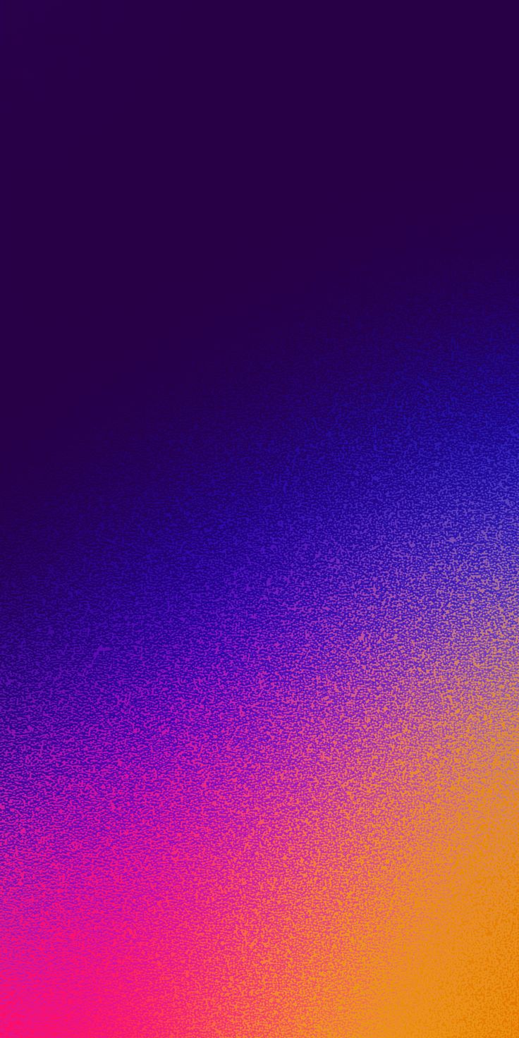 Purple to Orange Glow