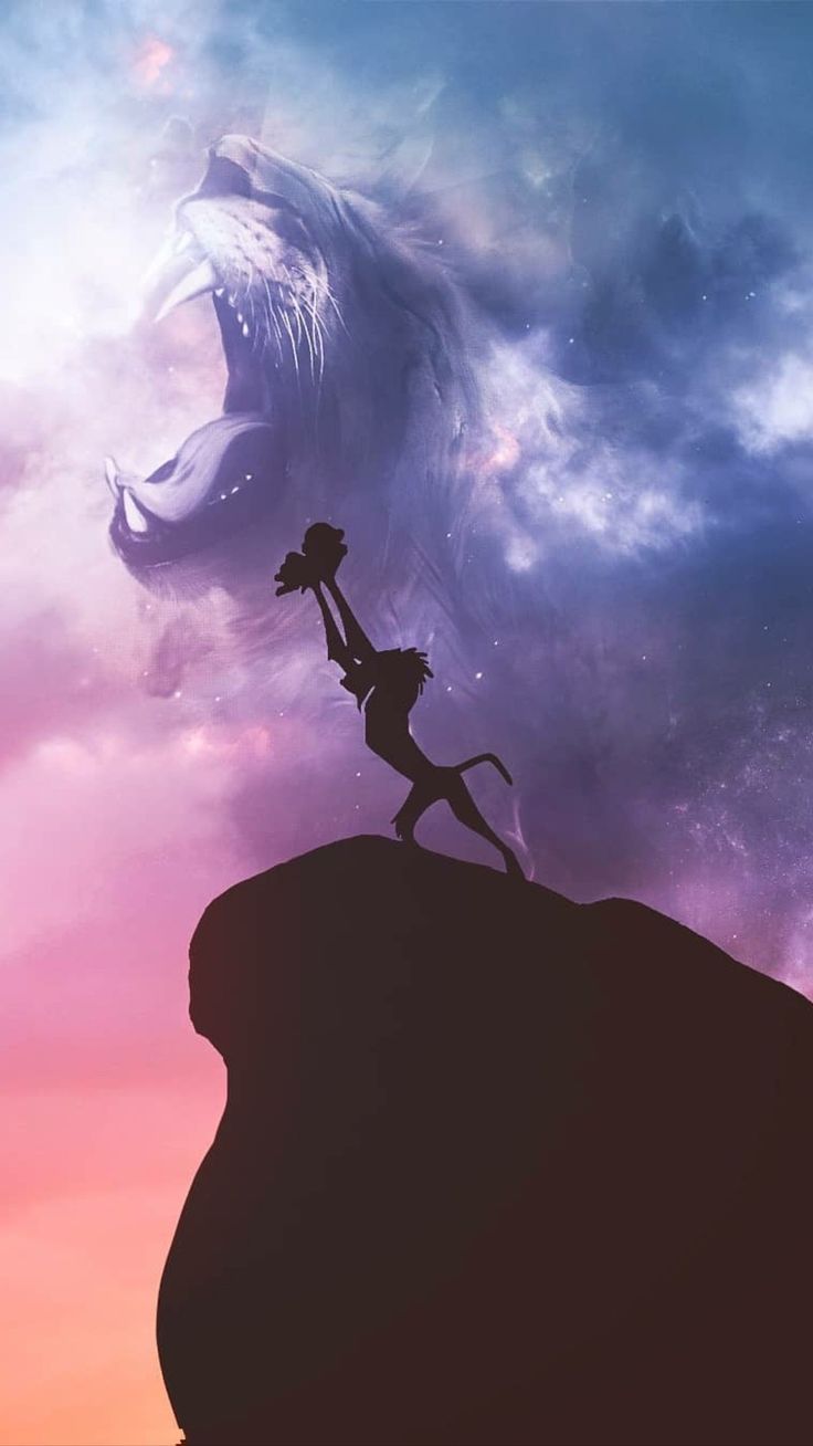 Simba on Pride Rock