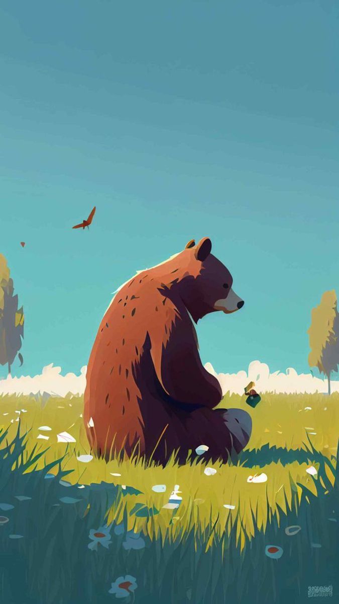 Bear in the Meadow