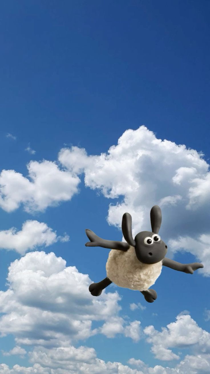 Shaun the Sheep in the Sky