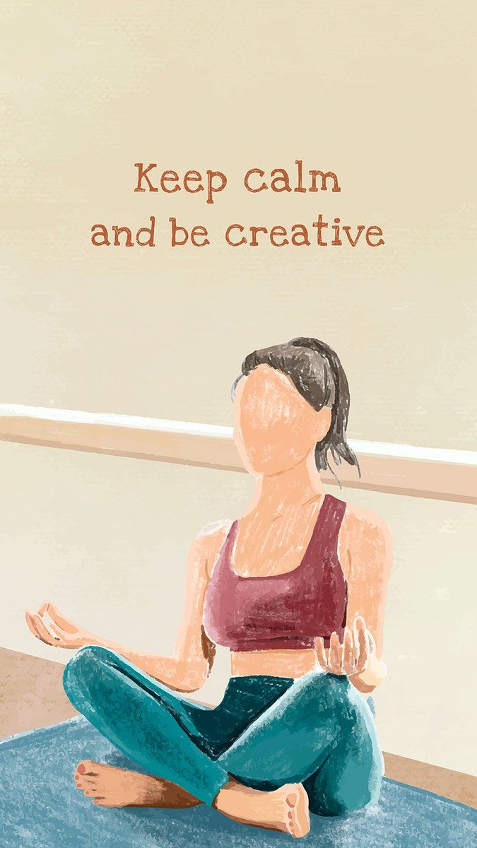 Keep Calm and Be Creative