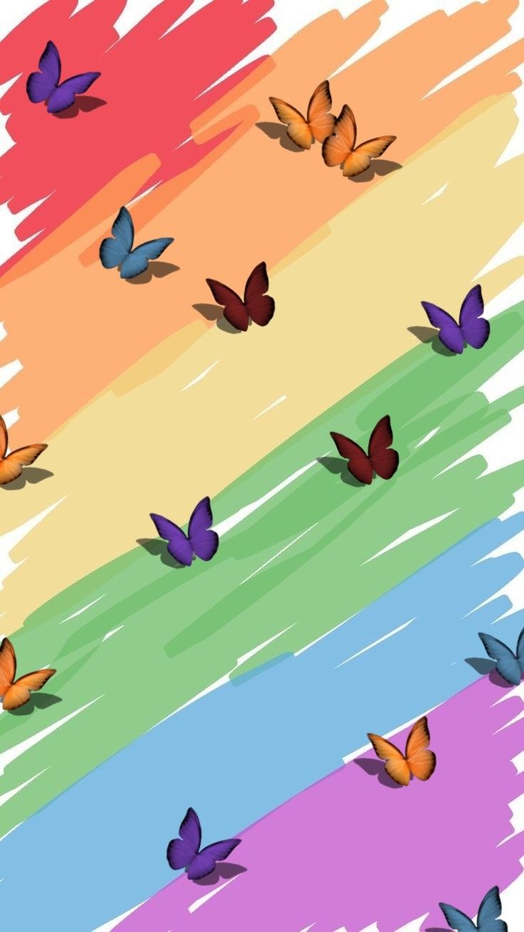 Rainbow Butterflies