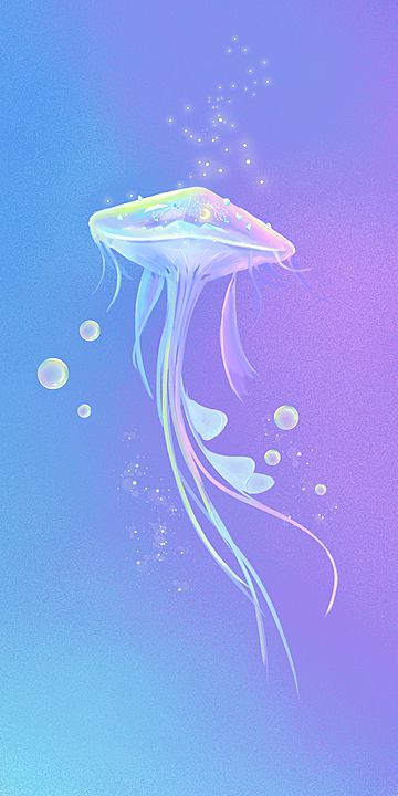 Glowing Jellyfish