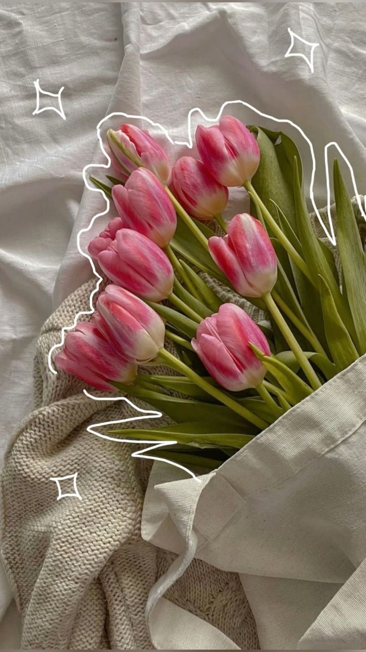Pink Tulip Bouquet