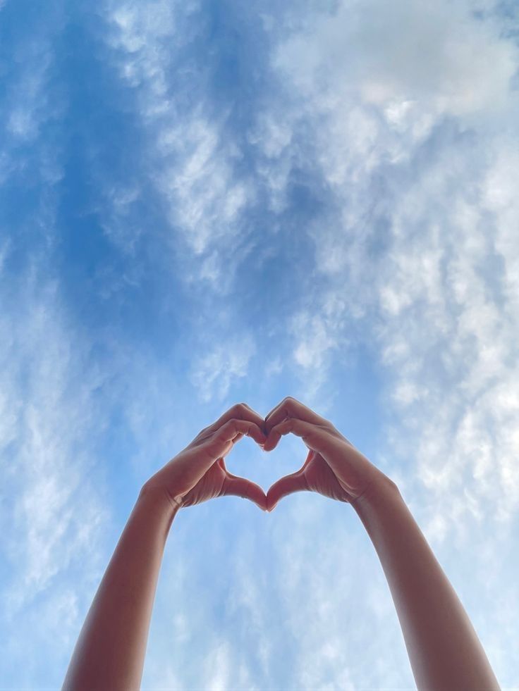 Heart Hands in the Sky