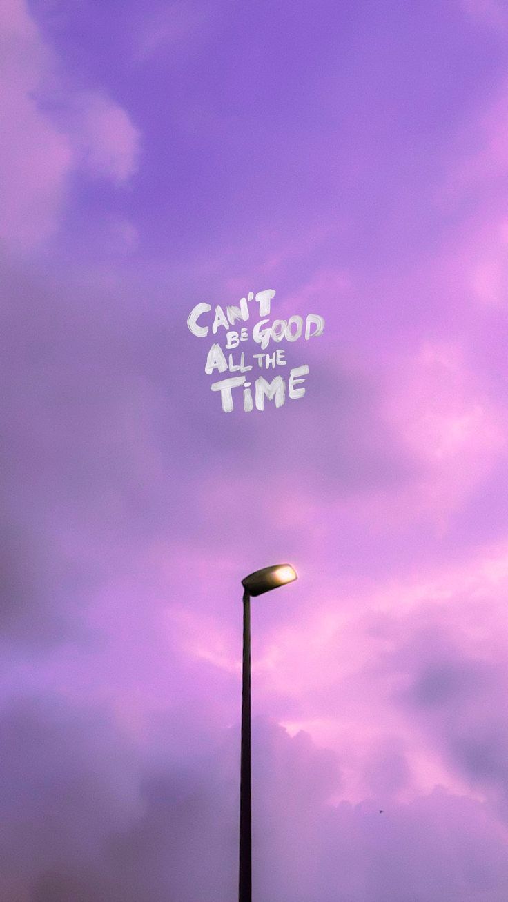 Street Lamp Purple Sky