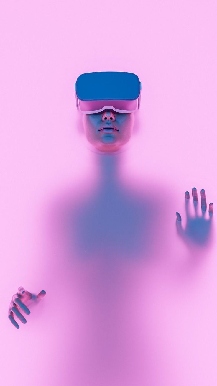 VR Behind Frosted Glass
