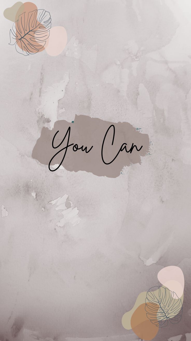 You Can