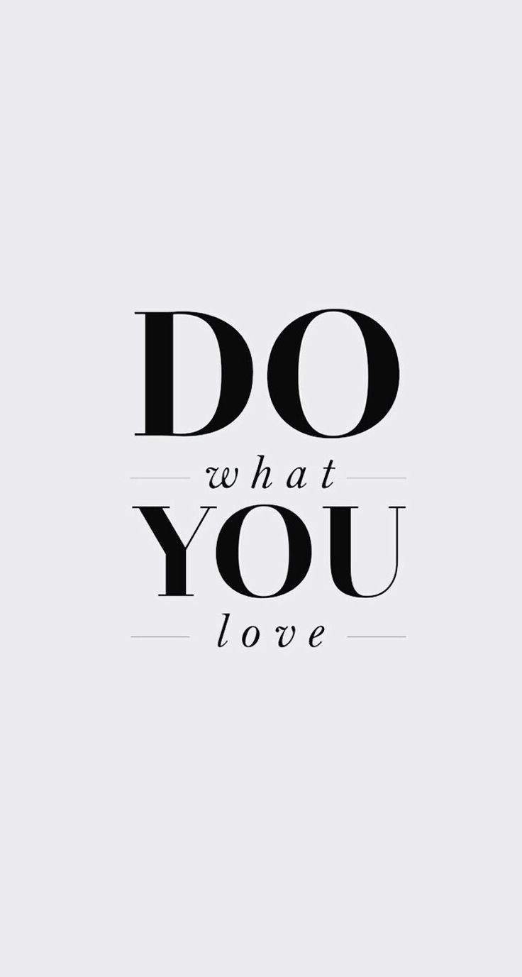 Do What You Love