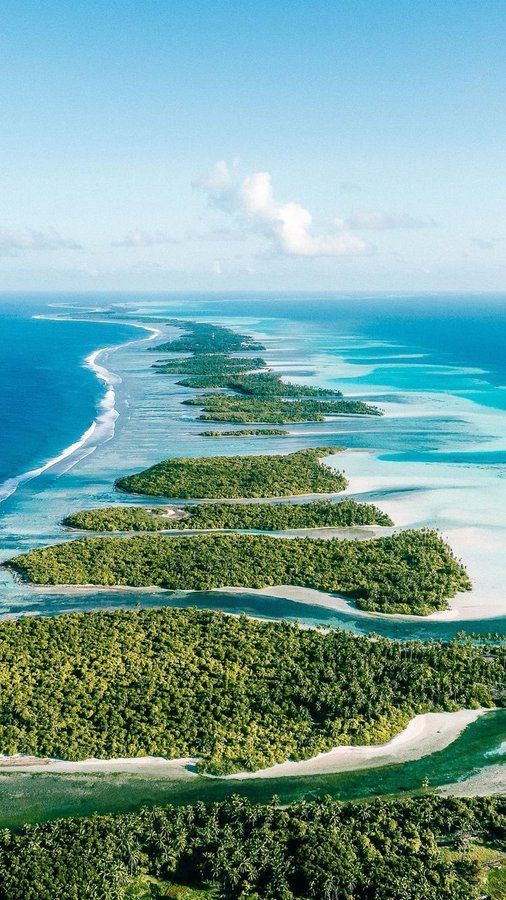 Island Chain from Above