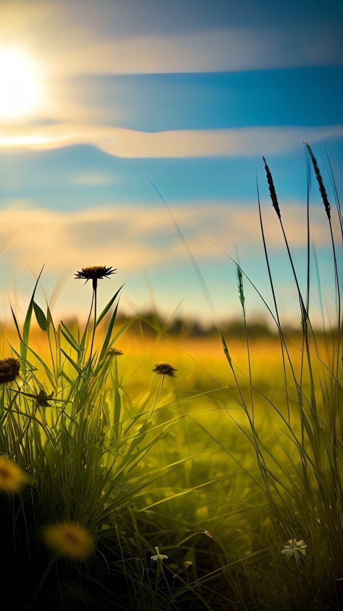 Golden Hour Meadow