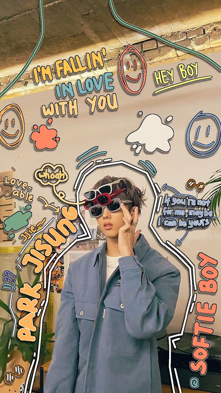 Sticker Collage Portrait
