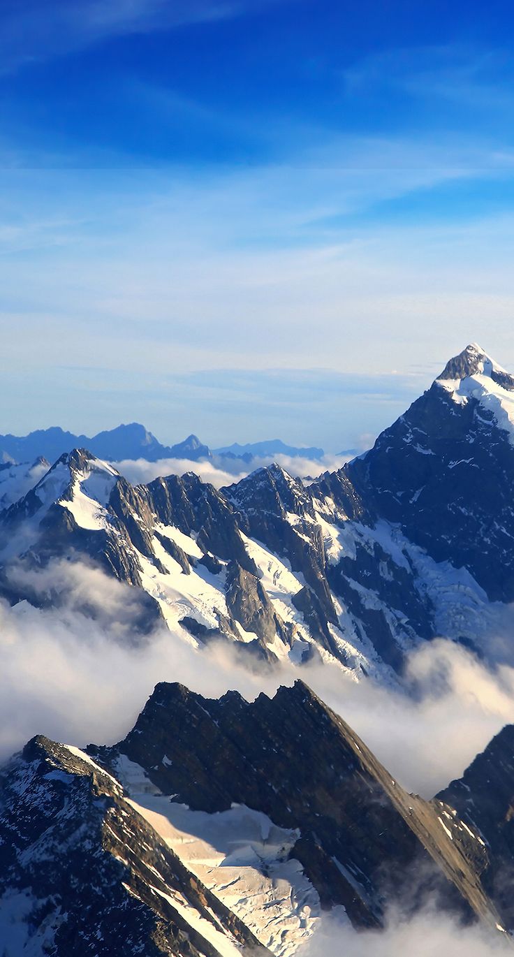 Jagged Snowy Peaks