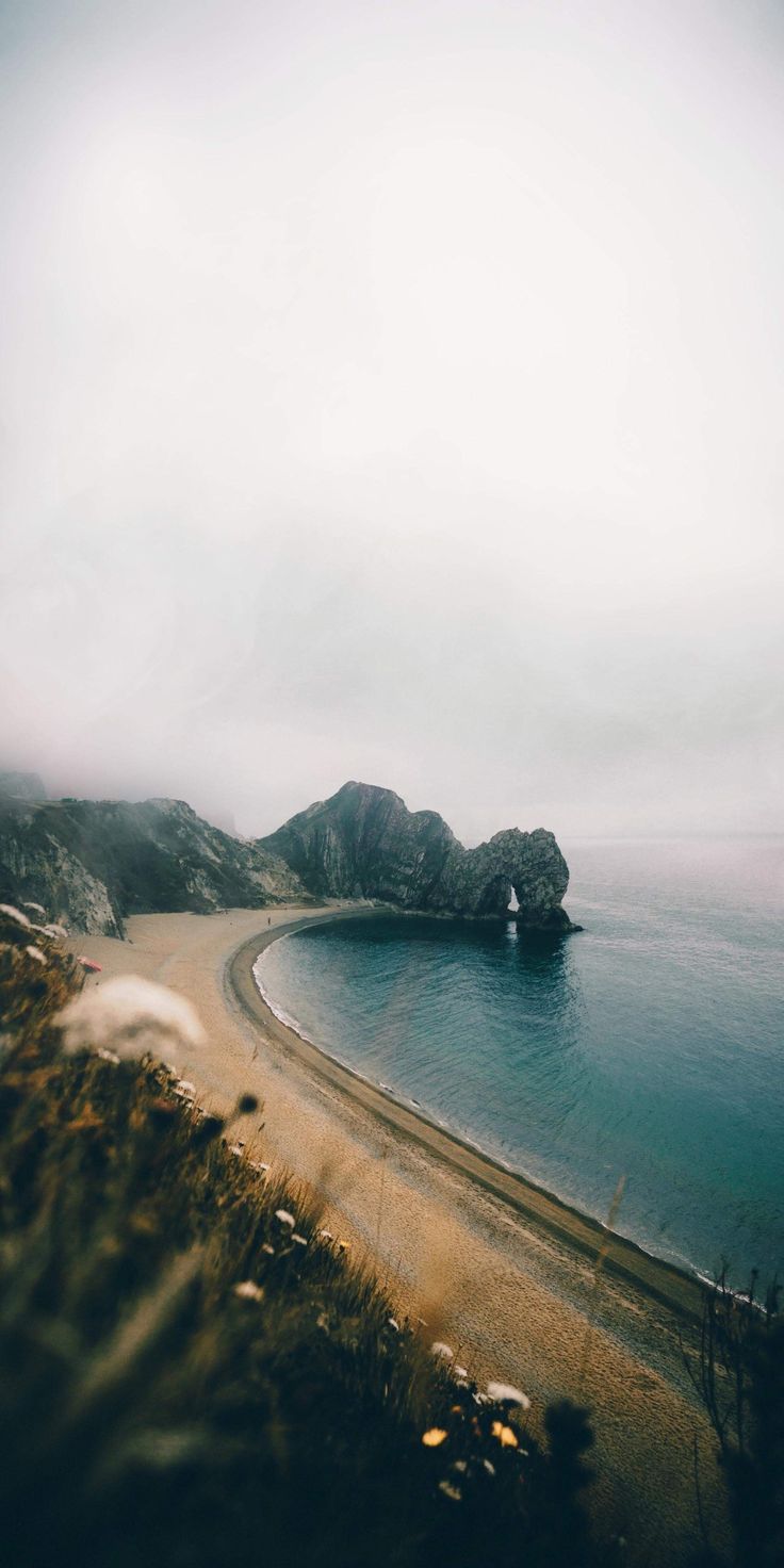 Misty Coastline