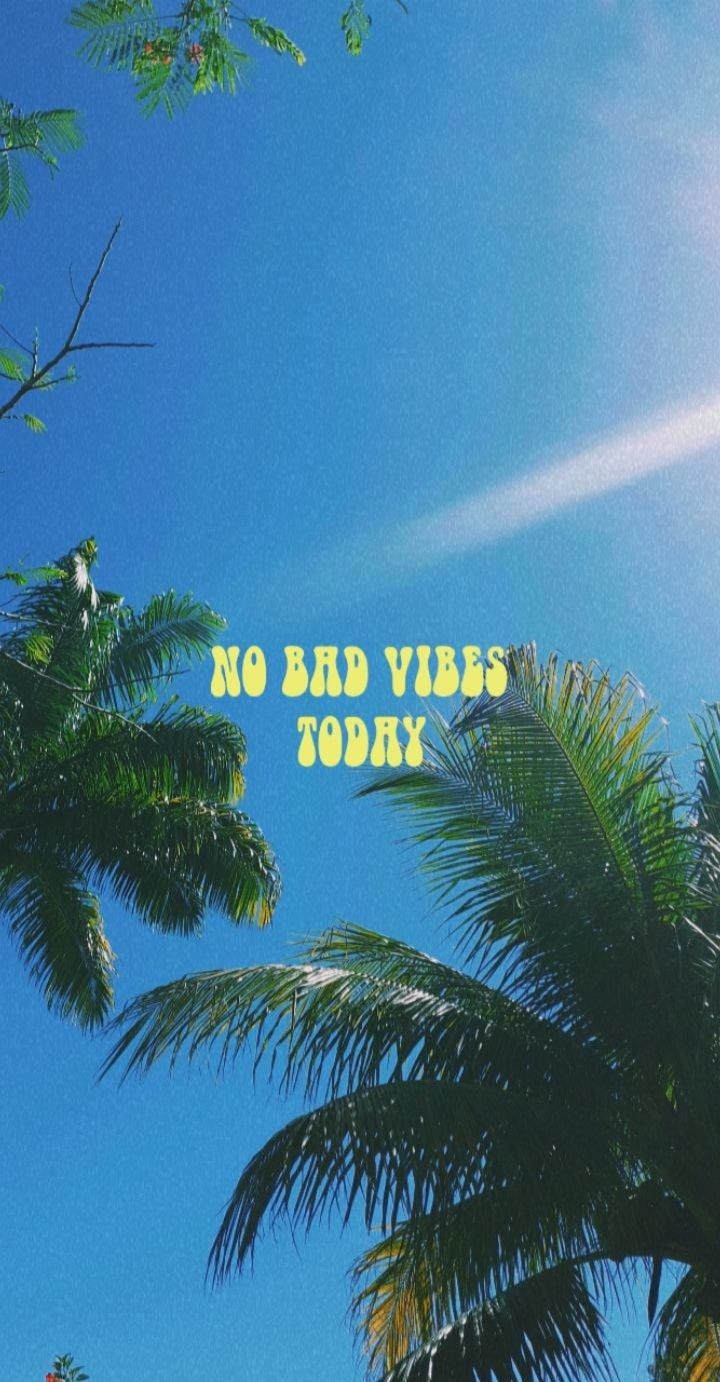 No Bad Vibes Today