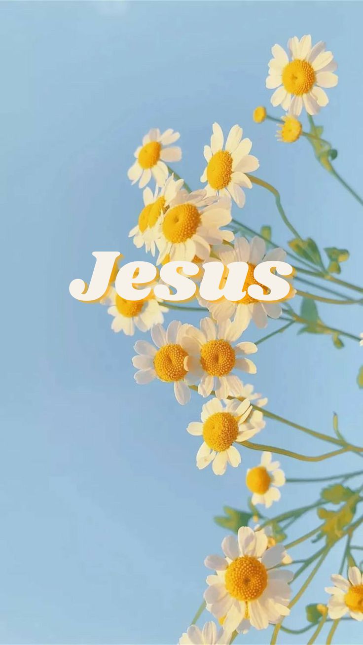 Jesus Among Daisies