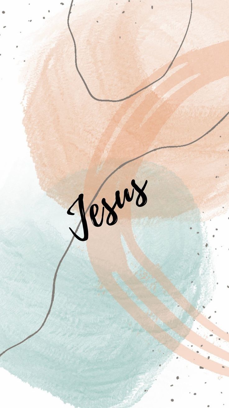 Jesus in Soft Pastels