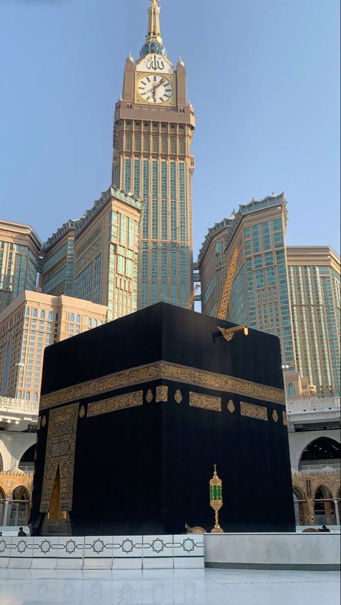 Kaaba and the Clock Tower