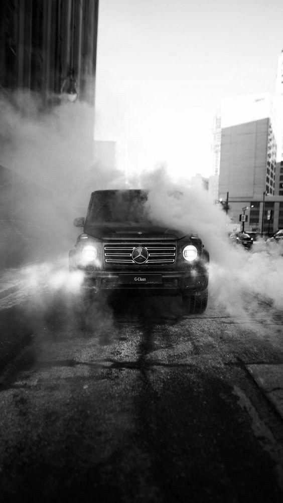 G-Class in Smoke